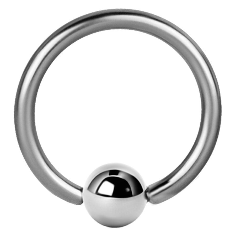 Ball Closure Ring Warrior in Acciaio 316L sterile misura 1.6 x 10 x 4
