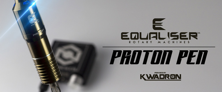 Equaliser Rotary Tattoo Machine Proton Pen by Kwadron