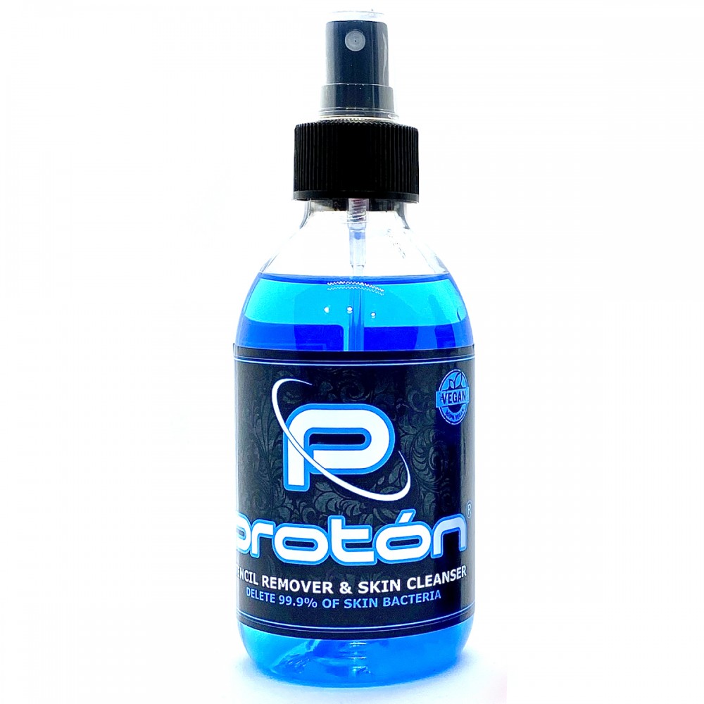 Protón Stencil Remover & Skin Cleanser Blu - 250 ml / 8.5 Oz.