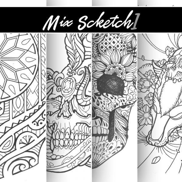 Tattoo Art Book Mix Scketch 1